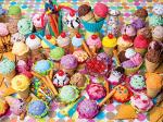 RoseArt - Kodak Premium - Variety of Colorful Ice Cream - 1000 Piece Jigsaw Puzzle for Adults
