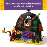 LEGO Halloween Barn Building Toy - Room Decor & Pretend Play Set for Boys & Girls, Ages 9+ - Halloween Toys & Crafts for Kids - Gift Idea - W/Scary Skeleton Minifigure - 40721