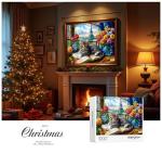 Jigsaw Puzzles 1000 Pieces - WISHDIAM Puzzles for Adults - Cats Kitten Pets Animal Lovers Impossible Hard Difficult Challenging Puzzles for Home Decor Birthday Party Gifts Toy (Shadow of Paris)