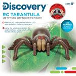 Discovery™ RC Tarantula Spider – Remote Control Toy Spider with Realistic Movement, Red LED Eyes & Wriggling Legs | Prank Gift for Boys Girls & Bug Lovers| Fun Electronic Animal Toy for Kids Ages 8+