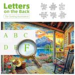 Lake Village 1000 Piece Jigsaw Puzzle for Adults Sunset Nature Scene Colorful Landscape Puzzle Challenging Family Puzzle Perfect for Game Nights (27.5"X19.6")