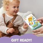 JOYIN Baby Toys 6-12 Months - TV Remote Control Toy with 40+ Music and Learning Phrases & Volume Control, Birthday Gift for Todder Girls Boys