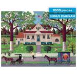 Buffalo Games Ice Cream and Hopscotch Jigsaw Puzzle – 1000 Piece Puzzle for Adults, Classic Americana Art by Charles Wysocki