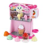 LeapFrog Count and Swirl Ice Cream Maker Playset for Kids Ages 2 Years and up, Pink