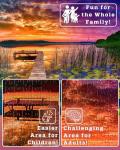 Puzzles for Adults 1000 Pieces - Ideal Gift for Loved Ones, Gift-Ready Box, Letters on Back, 8 Jigsaw Puzzle Saver Sheets & Full-Size Poster - Scenic Landscape Sunset with Dock & Lilies by GERJATO