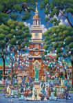 Buffalo Games - Eric Dowdle - Independence Hall - 500 Piece Jigsaw Puzzle for Adults -Challenging Puzzle Perfect for Game Nights - Finished Size is 21.25 x 15.00