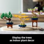 LEGO Botanicals Mini Bonsai Trees Building Set - Artificial Bonsai Tree Building Blocks for Adults, Ages 18+ - Gift for Birthdays for Him - DIY Home and Office Decor for Men and Women - 10373
