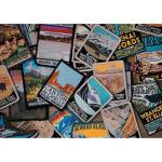 Trefl - Square Box American Souvenirs 1000 Piece Jigsaw Puzzle 27"x19" Print, DIY Puzzle, Creative Fun, Classic Jigsaw for Adults and Children from 14 Years Old