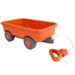 Green Toys Wagon, Orange CB - Pretend Play, Motor Skills, Kids Outdoor Toy Vehicle. No BPA, phthalates, PVC. Dishwasher Safe, Recycled Plastic.