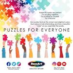 RoseArt - My Happy Place - Boho Coffeshop - 750 Piece Jigsaw Puzzle for Adults