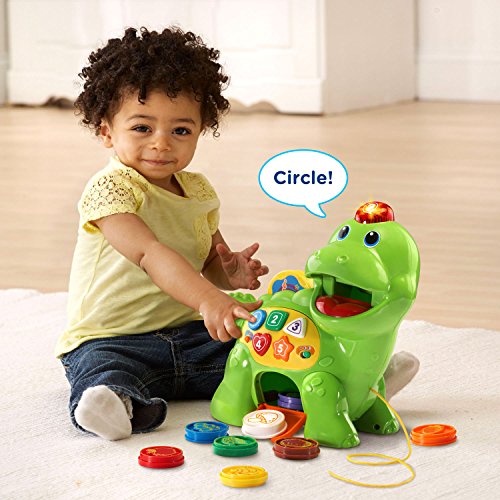 VTech Chomp and Count Dino Toy - Green