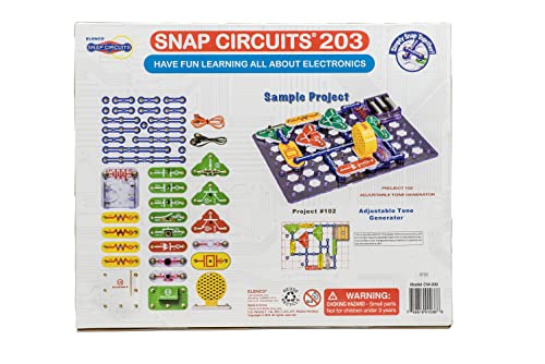 Snap Circuits 203 Electronics Kit | 200+ STEM Projects