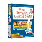 THE OFFICIAL MY WEIRD SCHOOL GAME - MISS BERNARD IS A WILD CARD, Fun Educational Game for Elementary School Kids, 2-4 Players, Ages 6-10 and Family