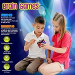 PlayRoute Electronic Brain & Memory Game Cube - Fun Toy Gift Ideas for Ages 6-12+ Year Old Boy & Girl - Cool Toys for Boys and Girls - Handheld Games Gifts for Kids and Teens