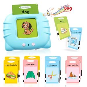 Toddler Toys Sight Words Talking Flash Cards for Ages 2 3 4 Boys and Girls, Autism Sensory Toy for Autistic Children, Learning Educational Montessori Speech Therapy Toys 224 Sight Words