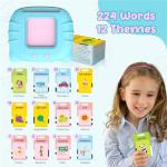 Toddler Toys Sight Words Talking Flash Cards for Ages 2 3 4 Boys and Girls, Autism Sensory Toy for Autistic Children, Learning Educational Montessori Speech Therapy Toys 224 Sight Words