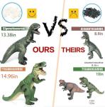 Gzsbaby 6 Piece Jumbo Dinosaur Toys for Kids 3-5 and Toddlers, Large Soft Dinosaur Toys for Lovers - Perfect Party Favors, Birthday Gifts