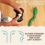 Terra by Battat - RC Emerald Tree Boa Snake Robot with LED Eyes & Realistic Movement - Lifelike Fake Snake Toy with Infrared Controller, Batteries Included - Educational Fun for Kids Ages 6+