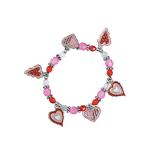 Valentine Heart Charm Bracelet Craft Kit - Crafts for Kids and Fun Home Activities