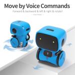 GILOBABY Kids Robot Toys, Interactive Toys Companion Smart Talking Robotic with Voice Control Touch Sensor, Dancing, Singing, Recording, Repeat, Birthday Gifts for Boys Ages 3+ Years (Blue)