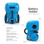 GILOBABY Kids Robot Toys, Interactive Toys Companion Smart Talking Robotic with Voice Control Touch Sensor, Dancing, Singing, Recording, Repeat, Birthday Gifts for Boys Ages 3+ Years (Blue)