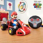 Super Mario BROS. Movie Rumble Kart RC Racer – 2.4GHz Full-Function Remote Control Car – Lights, Sounds, Spinning Action – 100ft Range – Ages 4+