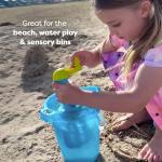 HABA Toddler Bath Toys: Bubble Bath Kids Whisk - for Kids' Sensory Play, Motor Skills, and Bath Time Fun, Blue