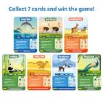 Skillmatics Guess in 10 Animal Planet, Trivia Card Games, Christmas Stocking Stuffers Perfect for Boys, Girls, Kids, Teens, Adults Who Love Animals, Travel Games, Gifts for Ages 6, 7, 8, 9, 10, and Up