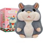 TWORIVER Toddler Toys Talking Hamster Repeats What You Say,Toys for 2 3 4 5 6 7 8 13 Year Old Girl Boy Christmas Birthday Gifts Ideas,Stocking Stuffers' for Kids Cute Stuff Gray Stuffed Animals Plush
