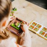 SmartGames Squirrels Go Nuts Sliding Logic Travel Puzzle Game with 60 Challenges for Kids Ages 6+