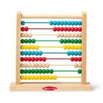 Melissa & Doug Abacus - Classic Wooden Educational Counting Toy With 100 Beads