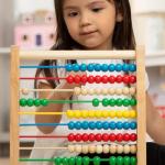 Melissa & Doug Abacus - Classic Wooden Educational Counting Toy With 100 Beads