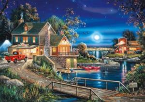 Buffalo Games - Days to Remember - Autumn Memories - 500 Piece Jigsaw Puzzle For Adults - Challenging Puzzle Perfect for Game Nights - 500 Piece Finished Size Is 21.25 x 15.00