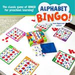 Peaceable Kingdom Alphabet Bingo! Letter Learning Educational Board Game for 2 to 6 Kids Ages 4+