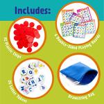 Peaceable Kingdom Alphabet Bingo! Letter Learning Educational Board Game for 2 to 6 Kids Ages 4+