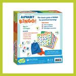 Peaceable Kingdom Alphabet Bingo! Letter Learning Educational Board Game for 2 to 6 Kids Ages 4+