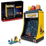 LEGO Icons PAC-Man Arcade Building Sets for Adults - Collectible Office, Book Shelf, or Bedroom Decor - Gifts for Christmas, Men & Women - W/Moving Handle to Recreate Game - 10323