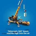 LEGO City Yellow Mobile Construction Crane Building Toy - Construction Toys for Boys & Girls, Ages 9+ Years - Gifts for Christmas - Pretend Play Set for Kids - 60409