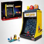 LEGO Icons PAC-Man Arcade Building Sets for Adults - Collectible Office, Book Shelf, or Bedroom Decor - Gifts for Christmas, Men & Women - W/Moving Handle to Recreate Game - 10323