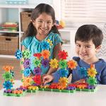 Learning Resources Gears! Gears! Gears! 100-Piece Deluxe Building Set -STEM Activities, Fine Motor Skills, Toddler Explorer Kit, Science and Construction, Boys and Girls Gifts