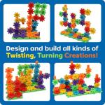 Learning Resources Gears! Gears! Gears! 100-Piece Deluxe Building Set -STEM Activities, Fine Motor Skills, Toddler Explorer Kit, Science and Construction, Boys and Girls Gifts