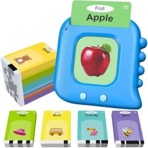 Talking Flash Cards,Kids Toddler Flash Cards with 240 Sight Words,Montessori Toys,Autism Sensory Toys,Speech Therapy,Learning Educational Gifts for Age 1 2 3 4 5 Years Old Boys and Girls