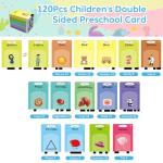 Talking Flash Cards,Kids Toddler Flash Cards with 240 Sight Words,Montessori Toys,Autism Sensory Toys,Speech Therapy,Learning Educational Gifts for Age 1 2 3 4 5 Years Old Boys and Girls