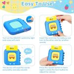 Talking Flash Cards,Kids Toddler Flash Cards with 240 Sight Words,Montessori Toys,Autism Sensory Toys,Speech Therapy,Learning Educational Gifts for Age 1 2 3 4 5 Years Old Boys and Girls