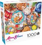 Buffalo Games - Aimee Stewart - Cookies and Cocoa - 1000 Piece Jigsaw Puzzle for Adults Challenging Puzzle Perfect for Game Nights - 1000 Piece Finished Size is 26.75 x 19.75, Large