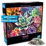 Buffalo Games - James Mertke - Simple Succulent - 1000 Piece Jigsaw Puzzle For Adults -Challenging Puzzle Perfect for Game Nights - Finished Size is 26.75 x 19.75