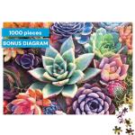 Buffalo Games - James Mertke - Simple Succulent - 1000 Piece Jigsaw Puzzle For Adults -Challenging Puzzle Perfect for Game Nights - Finished Size is 26.75 x 19.75