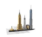 LEGO Architecture New York City Model Kit - Bedroom or Office Decor for Kids & Adults, Ages 12+ - Building Blocks to Display - NYC Gift & Souvenir Ideas - 21028