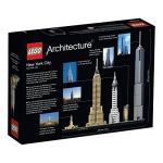 LEGO Architecture New York City Model Kit - Bedroom or Office Decor for Kids & Adults, Ages 12+ - Building Blocks to Display - NYC Gift & Souvenir Ideas - 21028