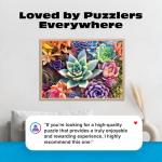 Buffalo Games - James Mertke - Simple Succulent - 1000 Piece Jigsaw Puzzle For Adults -Challenging Puzzle Perfect for Game Nights - Finished Size is 26.75 x 19.75